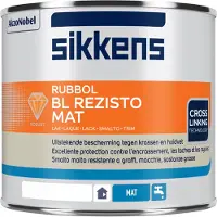 Sikkens Rubbol BL Rezisto Mat | Matte Lakverf Binnen 500 ML - Wit