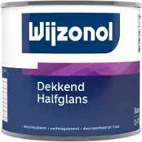 Wijzonol Dekkend Halfglans - 0,5L