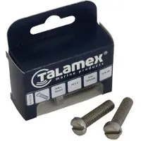 Talamex Pan Head Bolt 6 Units Grijs M4 x 70 mm