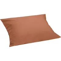 Yumeko Kussensloop Percal Katoen 50x60 Oranje - Eco, Bio & Fairtrade