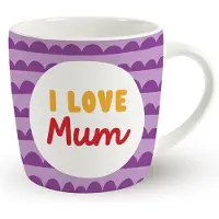 Miko I Love Mum - Koffie Beker - Mok - Moeder Dag Cadeau -Verjaardagscadeau - 350 ml