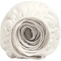 Yumeko Hoeslaken Katoensatijn 90x220 Wit - Eco, Bio & Fairtrade