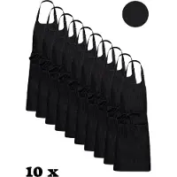 Kariban Awesome-Gifts - Horeca schort - Keukenschort - Kookschort - Barbecueschort - onbedrukt - 76 x 90 cm - per 10 stuks - Black Denim
