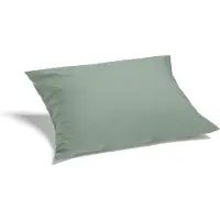 Yumeko Kussensloop Percal Katoen 50x60 Groen - Eco, Bio & Fairtrade
