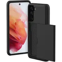 IMoshion Backcover met pasjeshouder voor de Samsung Galaxy S21 - Zwart