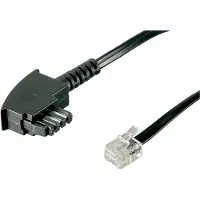 Pro 68537 telefoonkabel 10 meter Zwart