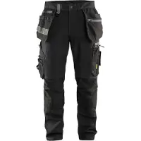 Blakläder 1599-1860 Werkbroek met stretchpanelen en spijkerzakken Zwart maat C50 heren
