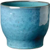 Knabstrup Keramik Knabstrup buitenbloempot Ø14,5 cm Dusty blue