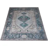 Veer Carpets Vloerkleed karaca blue 03 160 x 230 cm