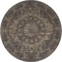 Veer Carpets Vloerkleed viola green rond ø120 cm