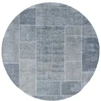 Veer Carpets Karpet mijnen rond donker 06 ø120 cm