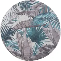Veer Carpets Vloerkleed palm green rond ø120 cm