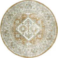 Veer Carpets Vloerkleed laria brown 5 rond ø160 cm