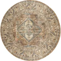 Veer Carpets Vloerkleed laria blue 1 rond ø160 cm