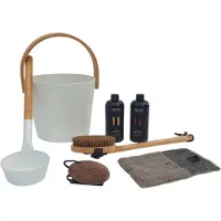 Rento Cadeauset Sauna emmer wit