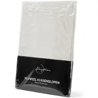 Sleeptime Crème kussenslopen - velvet (Per 2 st)