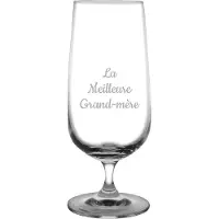 Fusion Bierglas op voet gegraveerd - 41cl - La Meilleure Grand-mère