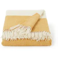 Malagoon Festivity Wool Plaid - Yellow