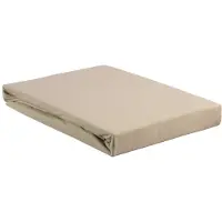 Beddinghouse Jersey - Topper Hoeslaken - 180x200/220 - Zand