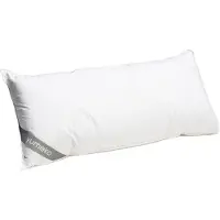 Yumeko Kussen Gerecycled Dons 40x80 Wit - Eco, Bio & Fairtrade