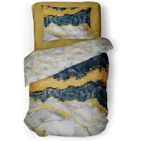 Linnick Dekbedovertrek Katoen Onyx - multi 140x200/220cm