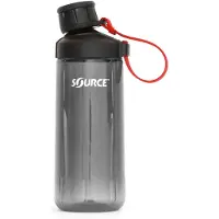 Source - New Act Tritan Single Wall met Rietje - Drinkfles 0,95 l, grijs