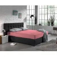 Dreamhouse Hoeslaken - enkel jersey - roze - 80/90/100 x 200 cm