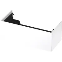 Ink Onderkast 100x45cm - Push To Open - 1 Lade - Mat Wit - Badkamermeubels, Wastafelonderkasten - 8718835074401