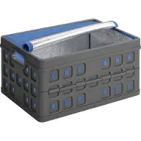 Sunware Square Vouwkrat 32L - Met koeltas - Antraciet