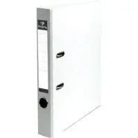 Pergamy Ordner A4 50 mm PP en papier wit - 4 stuks