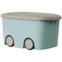 Plastiken Multifunctionele Opbergbox Met Wielen 45l
