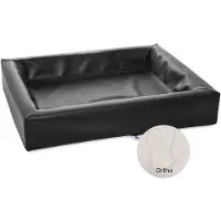 Bia bed hondenmand orthopedisch zwart - -6 100x80x15 cm