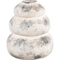 Ptmd collection PTMD Bloempot Bulby - 25x25x31 cm - Cement - Roze