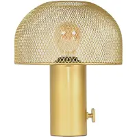 Label51 - Tafellamp Fungo - Goud - 23x23x29cm