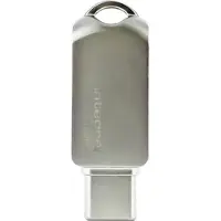 Integral USB-stick 128 GB USB Type-A USB Type-C Zilver