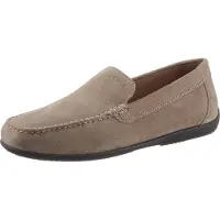 Geox Ascanio Heren Mocassin Leder Daim Beige maat 40