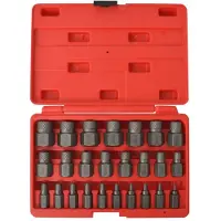 vidaXL Schroefverwijdering set 25-delig staal