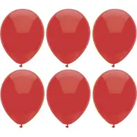 Haza Ballonnen verjaardag/thema feest - 300x stuks - rood - 29 cm