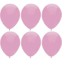Haza Ballonnen verjaardag/thema feest - 200x stuks - roze - 29 cm