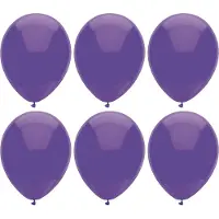 Haza Ballonnen verjaardag/thema feest - 300x stuks - paars - 29 cm