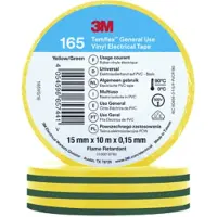 3M Temflex Vinyl-Isolierband 165, 15 mm x 10 m