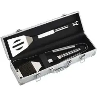 Landmann rvs grillkoffer 3-delig