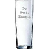 Arcoroc Longdrinkglas gegraveerd - 31cl - De Beste Bompa