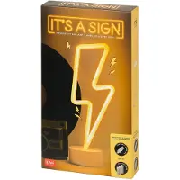 Legami Flash LED Lamp Geel en Wit Neon Effect