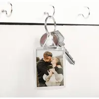 Yoursurprise Sleutelhanger set met foto - 50 stuks (dubbelzijdig)