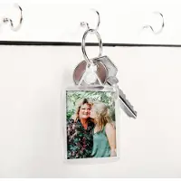 Yoursurprise Sleutelhanger set met foto - 25 stuks (dubbelzijdig)
