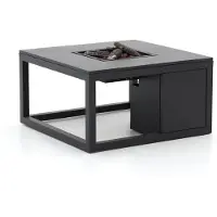 Cosi + 10% kassakorting | Cosiraw lounge vuurtafel 100x100x55cm