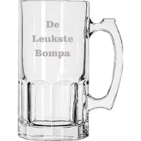 Libbey Bierpul gegraveerd - 1ltr - De Leukste Bompa