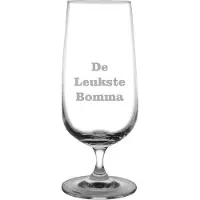 Fusion Bierglas op voet gegraveerd - 41cl - De Leukste Bomma