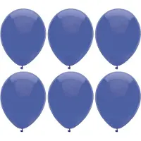 Haza Ballonnen verjaardag feest - 300x stuks - marine blauw - 29cm
